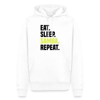 Samba Tanzen Tanzen Musik Üben Latein - Männer Premium Bio Hoodie - Weiß - Vorne - Nico (187cm)