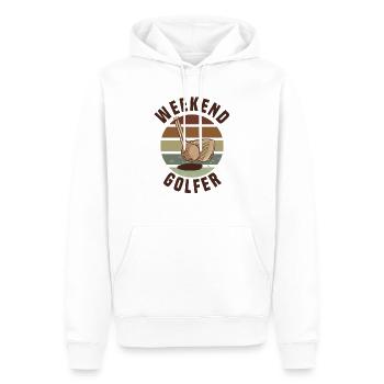 Golf Golf Cart Balls Sports - Men’s Premium Organic Hoodie - white - Front - Nico (187cm)