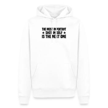 Golf Golf Cart Balls Sports - Men’s Premium Organic Hoodie - white - Front - Nico (187cm)