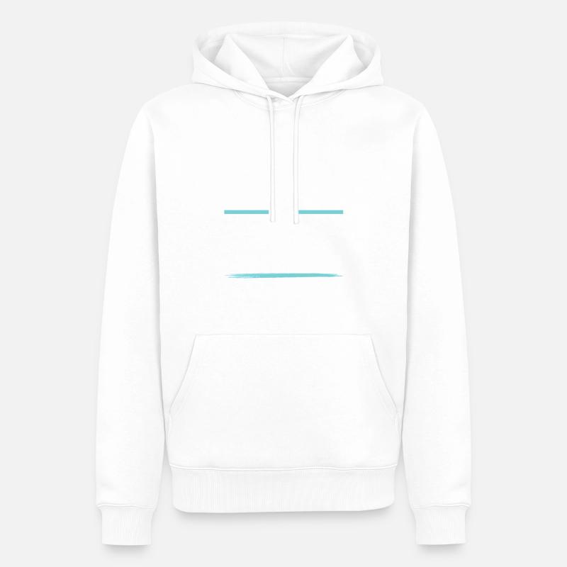 Équipe Mma - Sweat à capuche Premium bio Homme - blanc