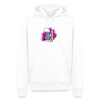 Vape Gang 2018 - Shisha Smoke Geschenk Dampfen - Männer Premium Bio Hoodie - Weiß - Vorne - Nico (187cm)