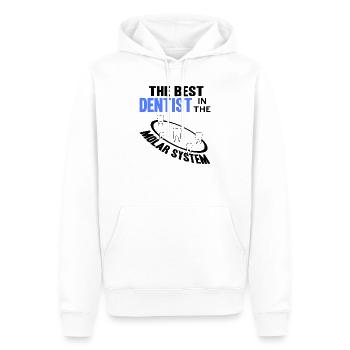 Zahnarzt - Männer Premium Bio Hoodie - Weiß - Vorne - Nico (187cm)