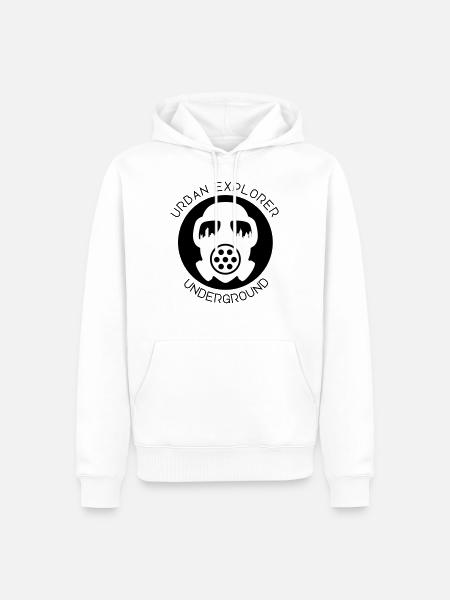 Urban Explorer - Urbex - Underground - Men’s Premium Organic Hoodie - white