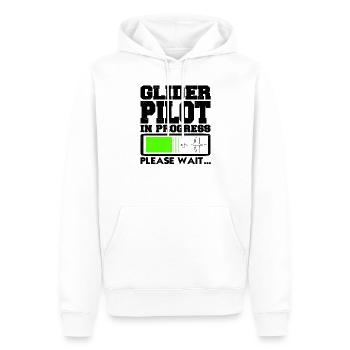 Segelfliegen Segelflieger - Männer Premium Bio Hoodie - Weiß - Vorne - Nico (187cm)