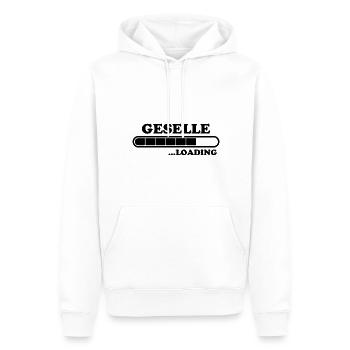 Geselle Spruch Lustiges Gesellenprüfung Geschenk - Männer Premium Bio Hoodie - Weiß - Vorne - Nico (187cm)