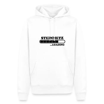Steinmetz Spruch Beruf Lustiges Steinmetz Geschenk - Männer Premium Bio Hoodie - Weiß - Vorne - Nico (187cm)