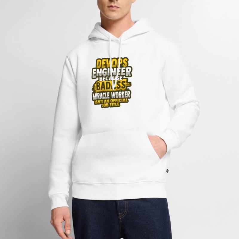 Devops Sys-Admin Developer Men’s Premium Organic Hoodie