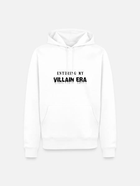 Die Ära der Schurken beginnt - Männer Premium Bio Hoodie - Weiß