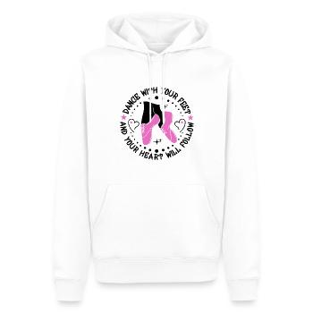 Tap Dancer Tap Dance Shoes Tap Dance Instructor - Men’s Premium Organic Hoodie - white - Front - Nico (187cm)