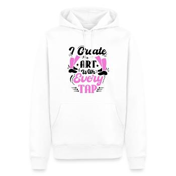 Tap Dancer Tap Dance Shoes Tap Dance Instructor - Men’s Premium Organic Hoodie - white - Front - Nico (187cm)