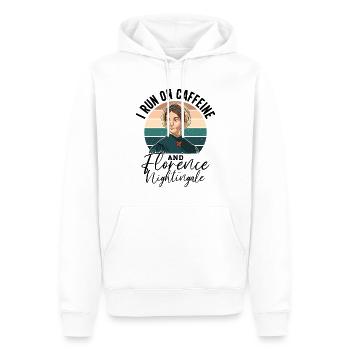 Krankenschwester Florence Nightingale Medizinische - Männer Premium Bio Hoodie - Weiß - Vorne - Nico (187cm)