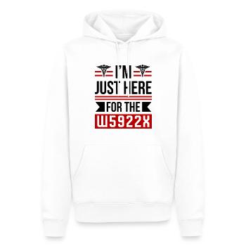 Medizinischer Programmierer, Beruf, Medizinische - Männer Premium Bio Hoodie - Weiß - Vorne - Nico (187cm)