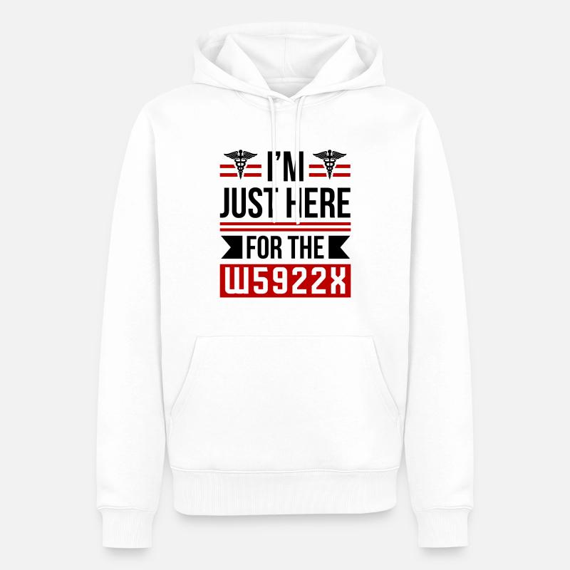Medizinischer Programmierer, Beruf, Medizinische - Männer Premium Bio Hoodie - Weiß
