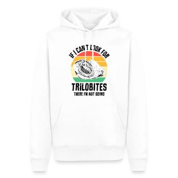Fossilien, Paläontologe, Fossiliensammler, - Männer Premium Bio Hoodie - Weiß - Vorne - Nico (187cm)