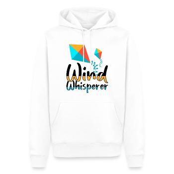 Fly a Kite Hobby Wind Kiteboard Funny - Men’s Premium Organic Hoodie - white - Front - Nico (187cm)