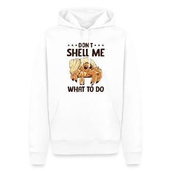 Meerestier Meeresfrüchte Muscheln Einsiedlerkrebs - Männer Premium Bio Hoodie - Weiß - Vorne - Nico (187cm)