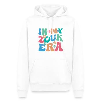 Funny Zouk Dancer Saying - Men’s Premium Organic Hoodie - white - Front - Nico (187cm)