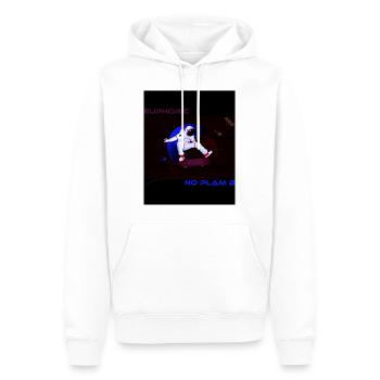 astronaute - Sweat à capuche Premium bio Homme - blanc - Devant - Nico (187cm)