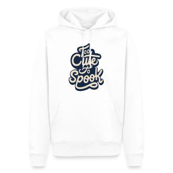 Zu süß zum Gruseln, Halloween entzückender Charme - Männer Premium Bio Hoodie - Weiß - Vorne - Nico (187cm)