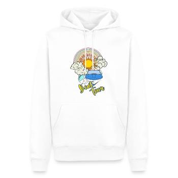 Excursion en bateau - Bateau à moteur Bateau Rainbow - Sweat à capuche Premium bio Homme - blanc - Devant - Nico (187cm)