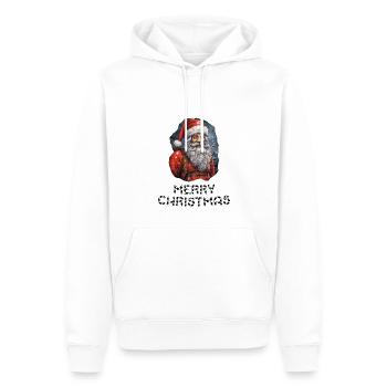 Weihnachtsmann - Marry Christmas - Männer Premium Bio Hoodie - Weiß - Vorne - Nico (187cm)