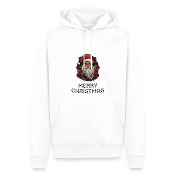 Weihnachtsmann - Marry Christmas - Männer Premium Bio Hoodie - Weiß - Vorne - Nico (187cm)