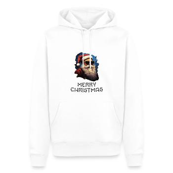 Weihnachtsmann - Marry Christmas - Männer Premium Bio Hoodie - Weiß - Vorne - Nico (187cm)