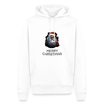 Weihnachtsmann - Marry Christmas - Männer Premium Bio Hoodie - Weiß - Vorne - Nico (187cm)