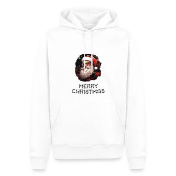 Weihnachtsmann - Marry Christmas - Männer Premium Bio Hoodie - Weiß - Vorne - Nico (187cm)