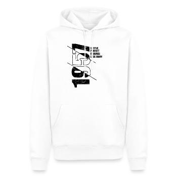 Legendär Original - Jahrgang 1957 Geburtstag - Männer Premium Bio Hoodie - Weiß - Vorne - Nico (187cm)