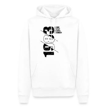 Legendär Original - Jahrgang 1983 Geburtstag - Männer Premium Bio Hoodie - Weiß - Vorne - Nico (187cm)