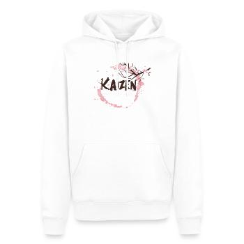 Hiragana Katakana Kaizen-methode Kaizen - Männer Premium Bio Hoodie - Weiß - Vorne - Nico (187cm)