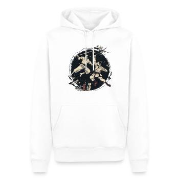 Arnis Eskrima Kali Fma - Männer Premium Bio Hoodie - Weiß - Vorne - Nico (187cm)