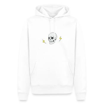 Bride or Die Til Death Do Us Part - Sweat à capuche Premium bio Homme - blanc - Devant - Nico (187cm)