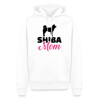 Shiba Inu - Männer Premium Bio Hoodie - Weiß - Vorne - Nico (187cm)