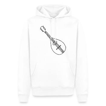 Mandoline Musikinstrument - Männer Premium Bio Hoodie - Weiß - Vorne - Nico (187cm)