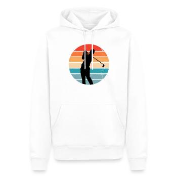 Hilarious Golfing Golfer Husband Player Sarcasm - Men’s Premium Organic Hoodie - white - Front - Nico (187cm)