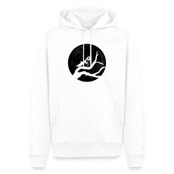 Retro Scientists Professors Insects Enthusiasts - Men’s Premium Organic Hoodie - white - Front - Nico (187cm)