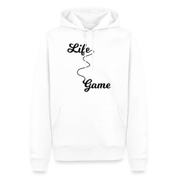 Jeu PC de jeu - Sweat à capuche Premium bio Homme - blanc - Devant - Nico (187cm)