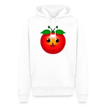Tomaten Comic Tomate süß Cartoon 11 - Männer Premium Bio Hoodie - Weiß - Vorne - Nico (187cm)
