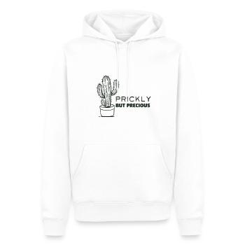 Funny Prideful Sarcastic Introverts Saying Girl - Men’s Premium Organic Hoodie - white - Front - Nico (187cm)