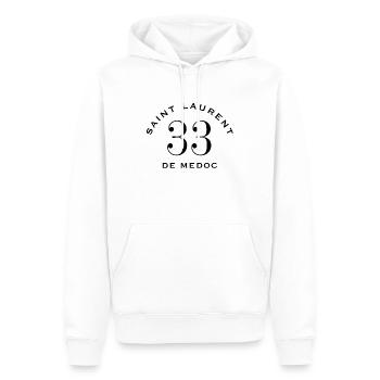 Heiliger Laurent de Médoc 33 Gironde - Männer Premium Bio Hoodie - Weiß - Vorne - Nico (187cm)