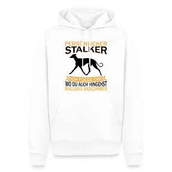Galgo Spanischer Windhund Galga Espanol - Männer Premium Bio Hoodie - Weiß - Vorne - Nico (187cm)