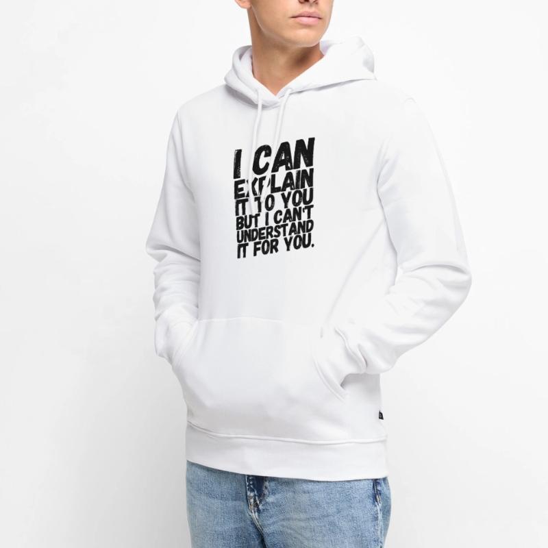 Admin Administrator Computer Science Computer Men’s Premium Organic Hoodie