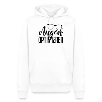 Augenoptiker Optiker Augenarzt - Männer Premium Bio Hoodie - Weiß - Vorne - Nico (187cm)