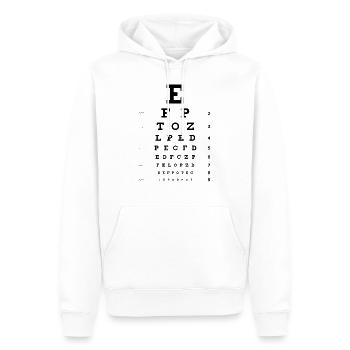 Augenoptiker Optiker Augenarzt - Männer Premium Bio Hoodie - Weiß - Vorne - Nico (187cm)