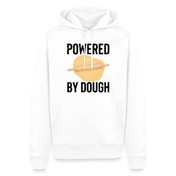 Funny bread baker - Men’s Premium Organic Hoodie - white - Front - Nico (187cm)