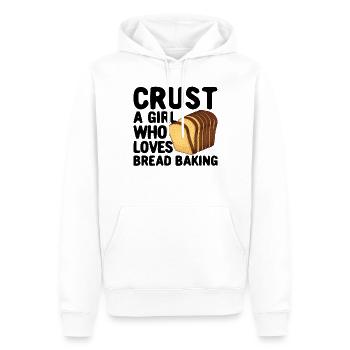 Lustiger Brotbacken-Bäcker - Männer Premium Bio Hoodie - Weiß - Vorne - Nico (187cm)