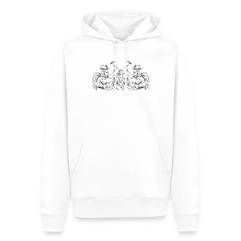 Geologie Geologe - Männer Premium Bio Hoodie - Weiß - Vorne - Nico (187cm)