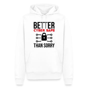 Cybersecurity Computer Security Cybersecurity - Men’s Premium Organic Hoodie - white - Front - Nico (187cm)